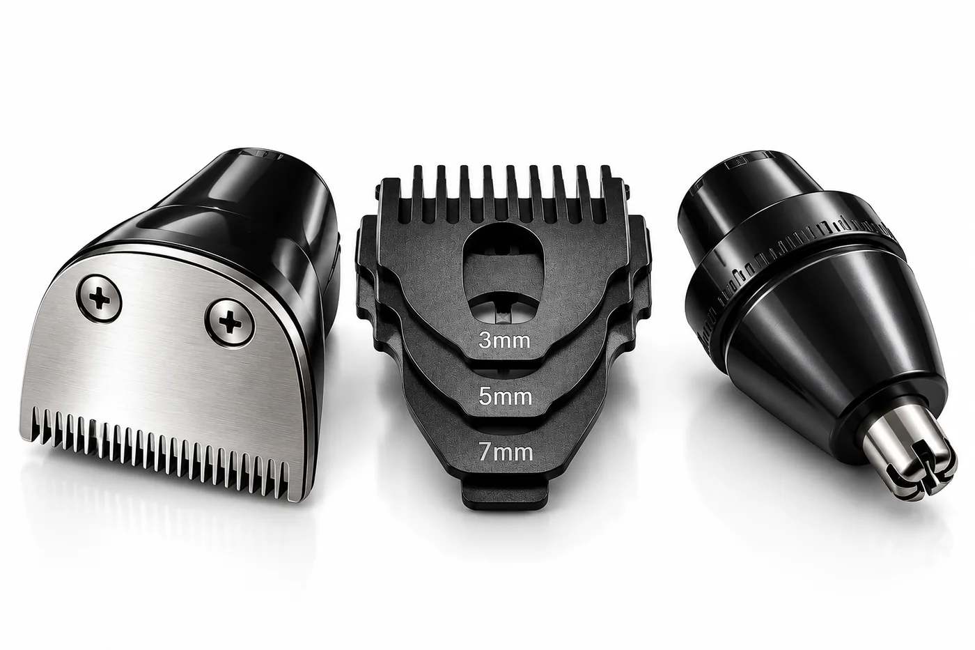 BLADMAN™ Precision Kit: testina regolabarba, pettini 3/5/7 mm e testina di precisione